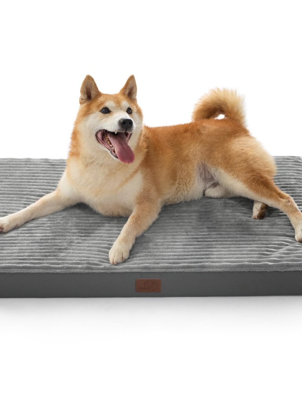 🆕 ComfyFleece Dog Bed Large, 89x56x7CM Orthopedic Dog Crate Bed with Removable
